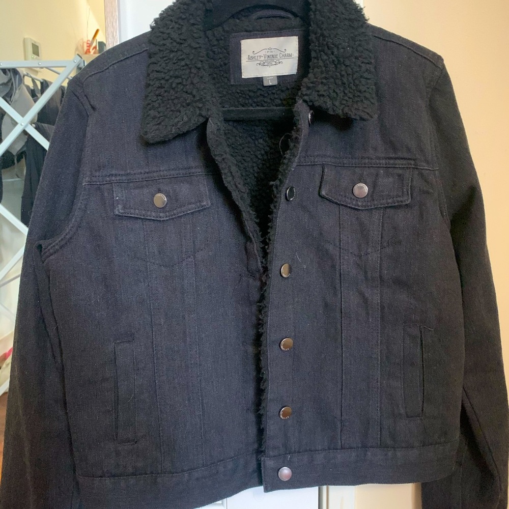 Black Levi Jean Jacket